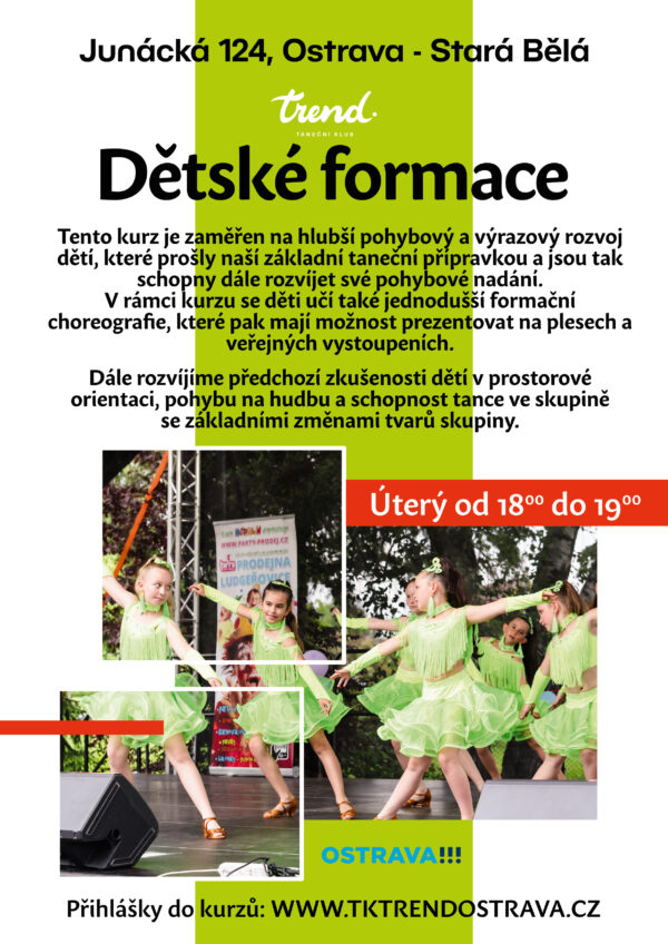 Dětské formace (2025/26)