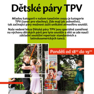 Dětské páry TPV (2025/26)