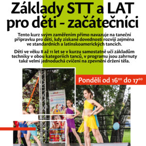 Základy STT a LAT tanců pro děti - začátečníci (2025/26)
