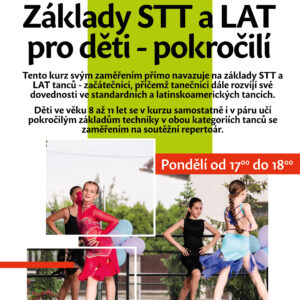 Základy STT a LAT tanců pro děti - pokročilí (2025/26)