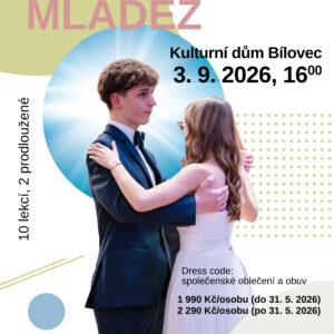 Taneční pro mládež - Bílovec 2026