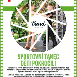 Sportovní tanec - pokročilé děti (2026/27)